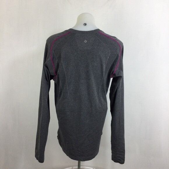 Lululemon Athletica Mens Metal Vent Tech Long Sleeve Shirt Heather Gray Size L - Picture 6 of 8